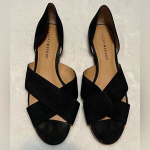 Lucky Brand Women's Black Flats